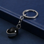 Creative Gear Head Keychain – Turbo Gearbox Car Keyring Gift