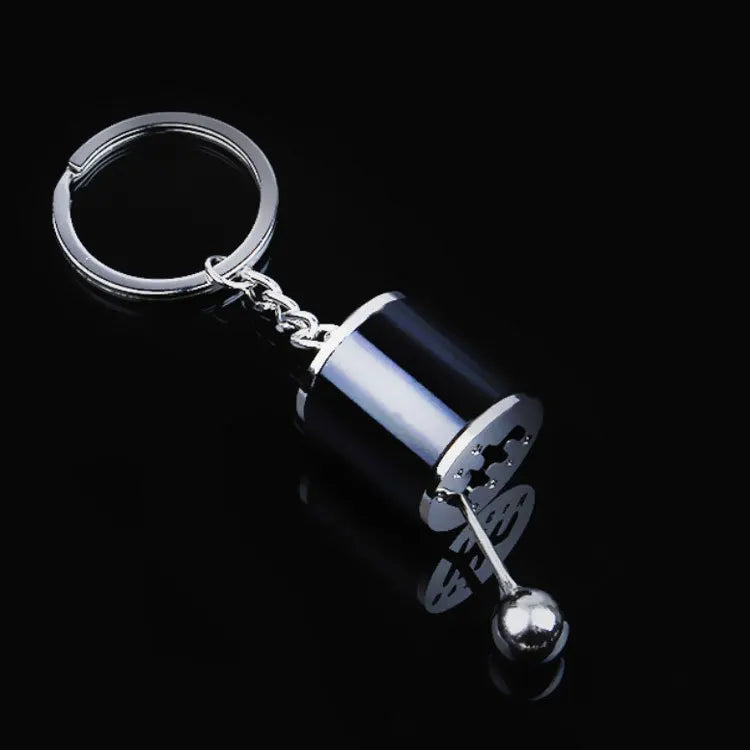Creative Gear Head Keychain – Turbo Gearbox Car Keyring Gift