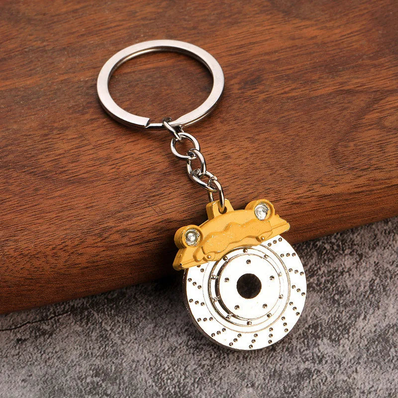 Creative Gear Head Keychain – Turbo Gearbox Car Keyring Gift
