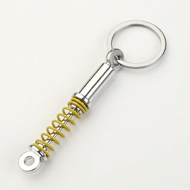 Creative Gear Head Keychain – Turbo Gearbox Car Keyring Gift