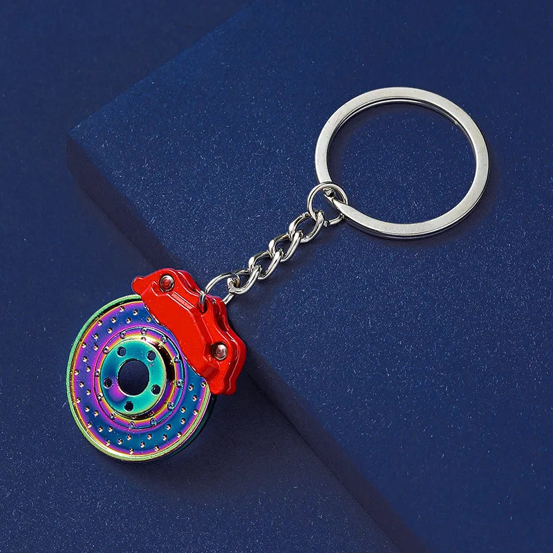 Creative Gear Head Keychain – Turbo Gearbox Car Keyring Gift