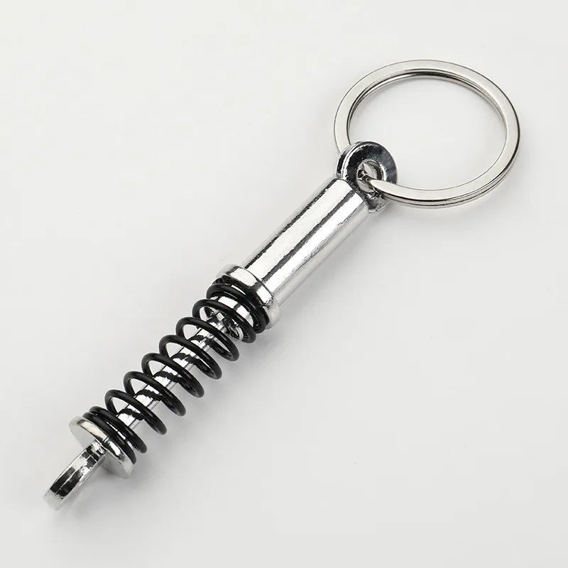 Creative Gear Head Keychain – Turbo Gearbox Car Keyring Gift