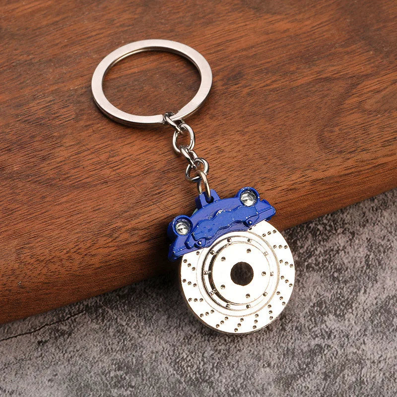 Creative Gear Head Keychain – Turbo Gearbox Car Keyring Gift