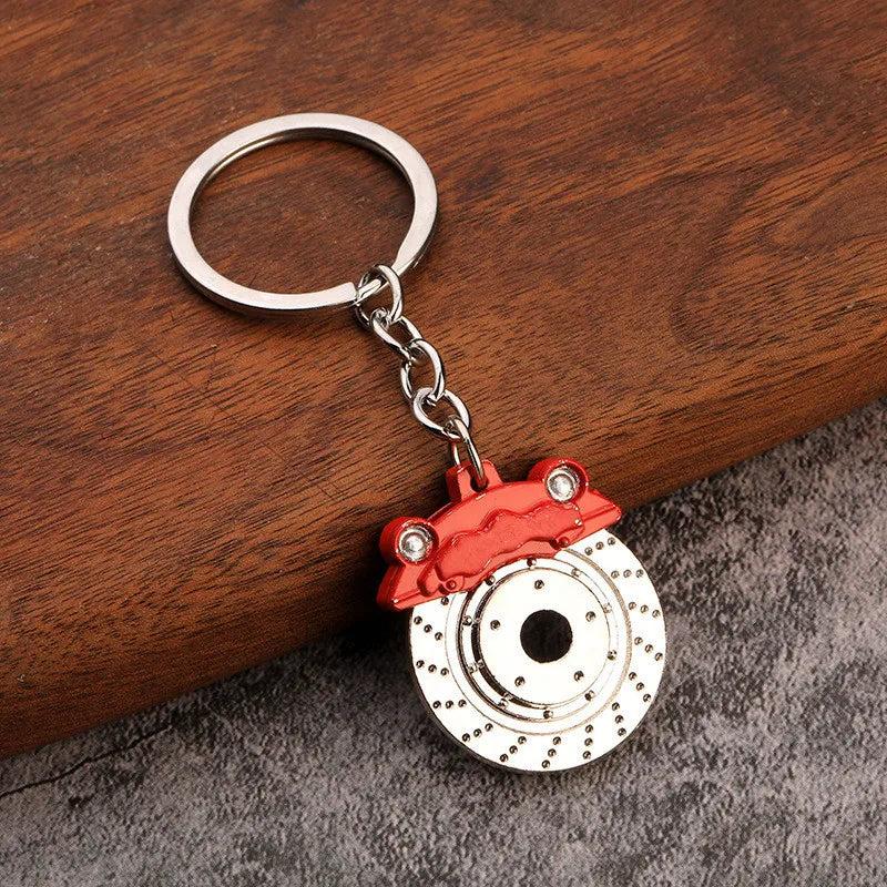 Creative Gear Head Keychain – Turbo Gearbox Car Keyring Gift
