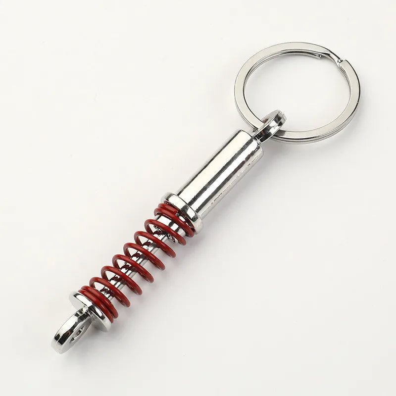 Creative Gear Head Keychain – Turbo Gearbox Car Keyring Gift